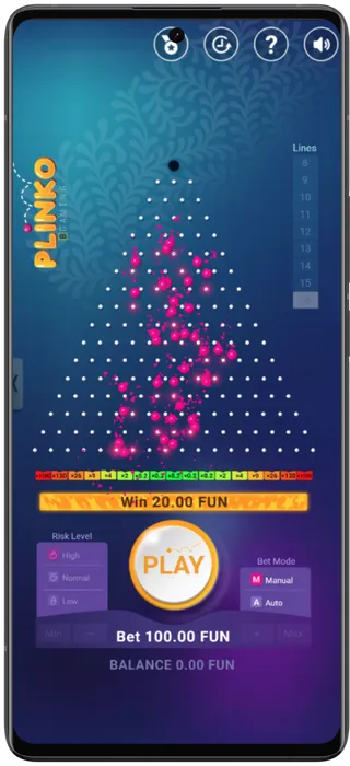 Plinko Gameplay