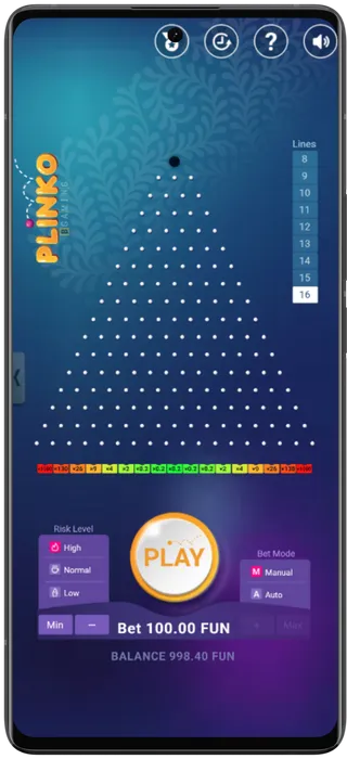 Plinko Risk and Bet