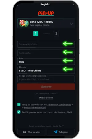 Complete la información requerida