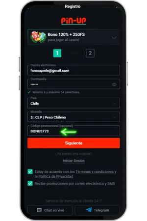 Introduzca el código con cuidado